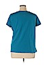 St. John's Bay 100% Cotton Teal Short Sleeve Top Size 1X - photo 2