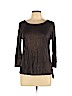 Joie Black 3/4 Sleeve Top Size L - photo 1
