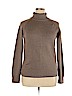 Jeanne Pierre 100% Cotton Brown Pullover Sweater Size XL - photo 1