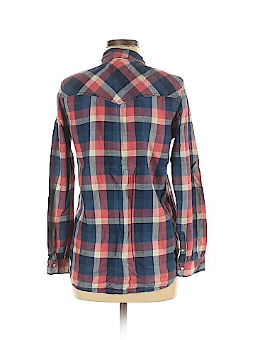 American Eagle Outfitters Long Sleeve Button-Down Shirt (view 2)