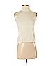 Garfield & Marks Ivory Sleeveless Silk Top Size S - photo 1