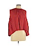 Vince. 100% Polyester Red Sleeveless Blouse Size L - photo 1