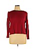 Talbots Red Long Sleeve Top Size XL - photo 1