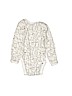 Little Planet 100% Cotton Ivory Long Sleeve Onesie Size Newborn - photo 2