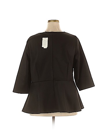 ELOQUII 3/4 Sleeve Blouse (view 2)