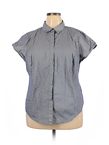 Worthington Short Sleeve Button-Down Shirt (view 1)