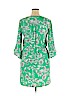 A New Day 100% Polyester Green Casual Dress Size XL - photo 2