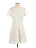 Ann Taylor LOFT 100% Polyester White Casual Dress Size 2 (petite) - photo 1