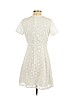 Ann Taylor LOFT 100% Polyester White Casual Dress Size 2 (petite) - photo 2