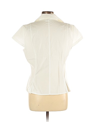 Ann Taylor LOFT Short Sleeve Button-Down Shirt (view 2)