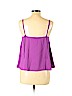 Topshop 100% Polyester Purple Sleeveless Blouse Size 10 - photo 2
