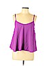 Topshop 100% Polyester Purple Sleeveless Blouse Size 10 - photo 1