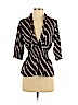 BCBGMAXAZRIA Black 3/4 Sleeve Blouse Size S - photo 1