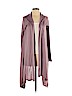 BCBGMAXAZRIA Purple Silk Cardigan Size XS - photo 1