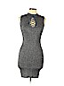 Say What? Gray Cocktail Dress Size L - photo 1