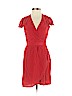 Paper Crown 100% Silk Red Casual Dress Size XS - photo 1