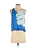 Forever 21 100% Rayon Blue Sleeveless Blouse Size S - photo 1