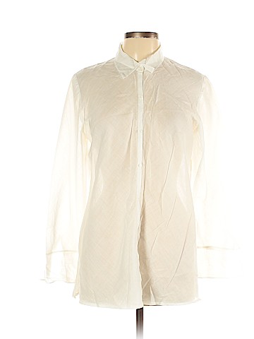 Dana Buchman Long Sleeve Button-Down Shirt (view 1)