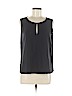 Doncaster 100% Polyester Black Sleeveless Blouse Size 6 - photo 1