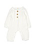 Unbranded 100% Cotton White Long Sleeve Outfit Size 100 cm / US 3-4 - photo 1
