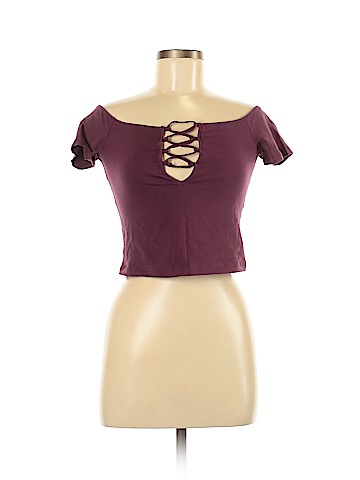 Charlotte Russe Short Sleeve Top (view 1)