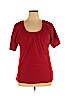 Faded Glory Red Short Sleeve Top Size XL - photo 1