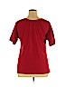 Faded Glory Red Short Sleeve Top Size XL - photo 2