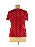 Karen Scott Red Short Sleeve T-Shirt Size XL - photo 2