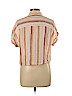 Thread & Supply Tan Short Sleeve Blouse Size L - photo 2