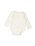 Baby Gap 100% Cotton Ivory Long Sleeve Onesie Size 12-18 mo - photo 2