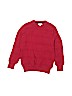Cat & Jack 100% Cotton Solid Red Pullover Sweater Size 6 - 7 - photo 1