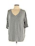 American Eagle Outfitters Gray Short Sleeve T-Shirt Size L - photo 1