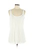 Doncaster 100% Rayon White Tank Top Size M - photo 1