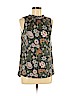 Ann Taylor LOFT Outlet 100% Rayon Green Sleeveless Top Size M (petite) - photo 1