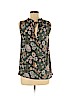 Ann Taylor LOFT Outlet 100% Rayon Green Sleeveless Top Size M (petite) - photo 2