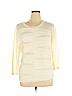 Helios & Luna Ivory Pullover Sweater Size XL - photo 1