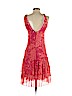 Blumarine 100% Silk Red Casual Dress Size EU (IT) 42 / US 6 - photo 2