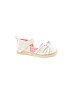 Just One Year by Carter's Solid Ivory Sandals Size 0-3 mo (baby) - photo 1