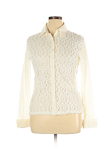 Anne Fontaine Long Sleeve Button-Down Shirt (view 1)