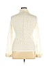 Anne Fontaine Ivory Long Sleeve Button-Down Shirt Size 14 (46) - photo 2