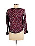 Lucky Brand 100% Cotton Burgundy Long Sleeve Top Size M - photo 2