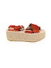 Topshop Orange Sandals Size 5 - photo 1