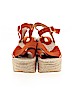 Topshop Orange Sandals Size 5 - photo 2