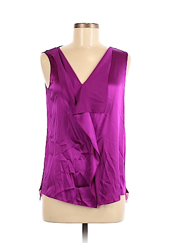 Elie Tahari Sleeveless Silk Top (view 1)