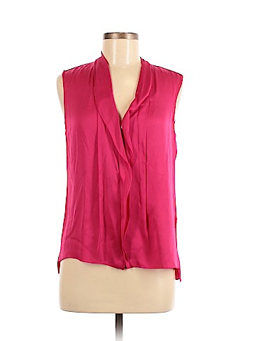 Elie Tahari Sleeveless Silk Top (view 1)