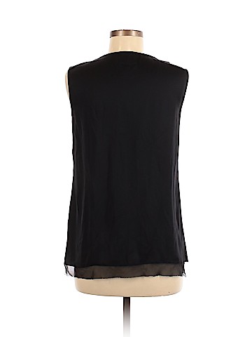 Elie Tahari Sleeveless Silk Top (view 2)