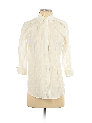 Ann Taylor LOFT Long Sleeve Button-Down Shirt (view 1)