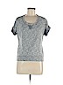 Splendid Gray Short Sleeve Top Size S - photo 1