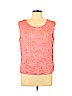 Jerry T 100% Polyester Pink Sleeveless Top Size XL - photo 1