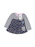 Kids Headquarters 100% Cotton Stripes Blue Dress 12-18 MO / 18 MO - photo 1
